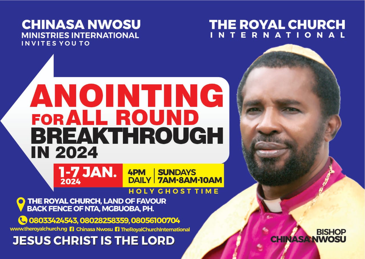 Anointing for all round breakthrough